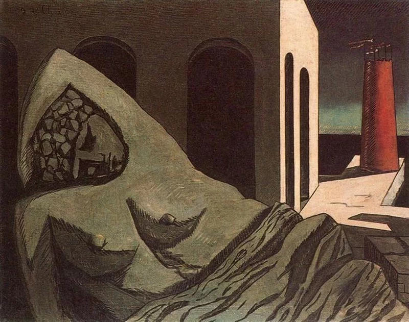 Giorgio De Chirico - Ariana, la statua silenziosa, Kunstsammlung Nordrhein, Westfalen, Düsseldor